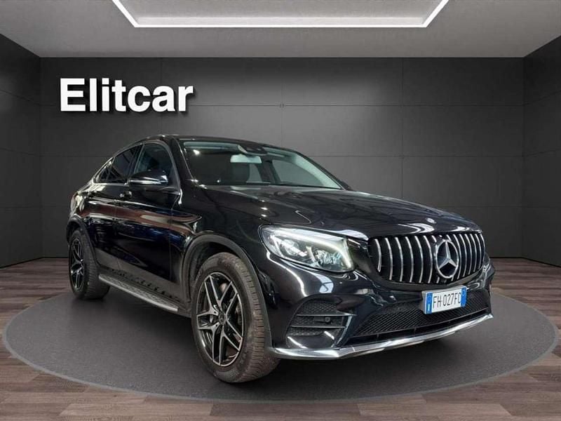 Usata Mercedes GLC250 Premium 204 CV (150 kW) 2017 Nero Coupé