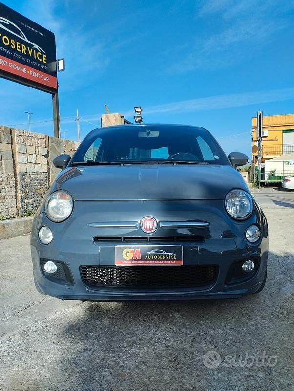Usata Fiat 500S 95 CV (69 kW) 2015 Grigio Utilitaria