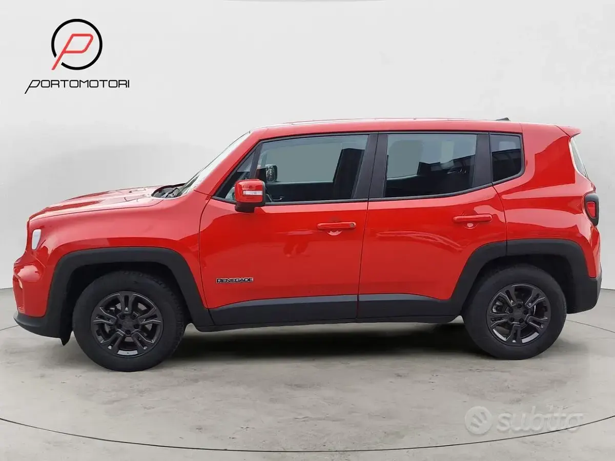 Usata Jeep Renegade Longitude 120 CV (88 kW) 2020 Rosso SUV
