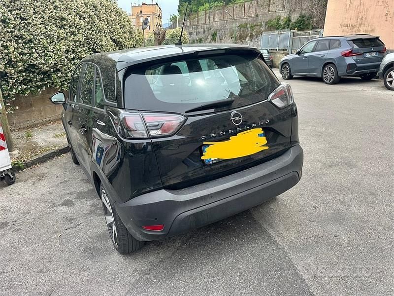Usata Opel Crossland 110 CV (80 kW) 2022 Nero SUV
