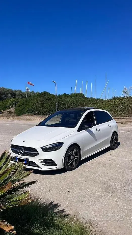 Usata Mercedes B200 Premium 150 CV (110 kW) 2019 Bianco Utilitaria