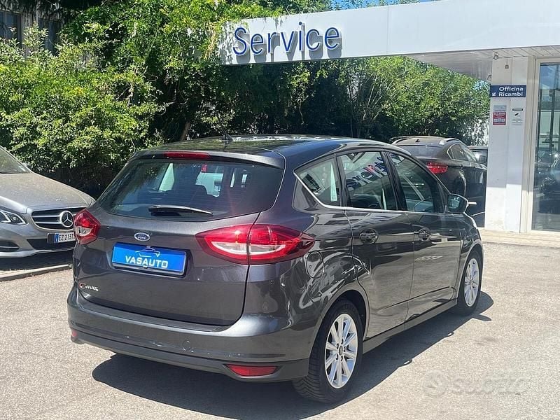 Usata Ford C-MAX Titanium X 120 CV (88 kW) 2017 Grigio Monovolume