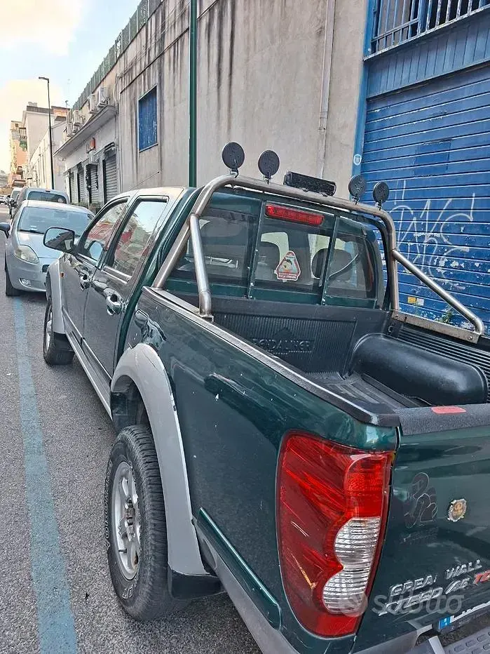 Usata Great Wall Steed 5 143 CV (105 kW) 2012 Verde SUV