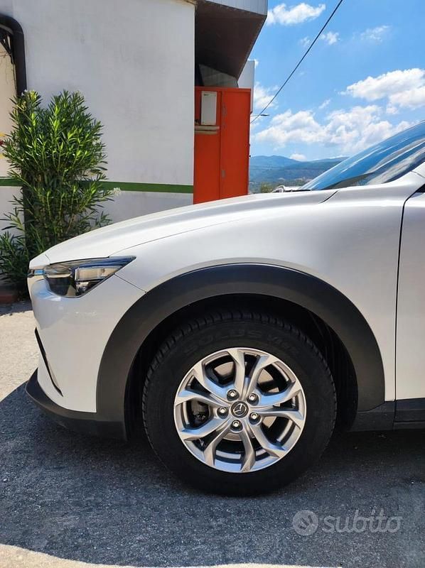 Usata Mazda CX-3 105 CV (77 kW) 2017 Bianco SUV