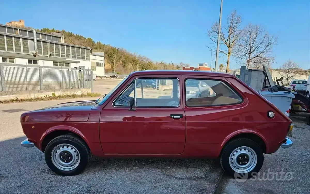 Usata Fiat 127 47 CV (34 kW) 1970 Rosso Coupé