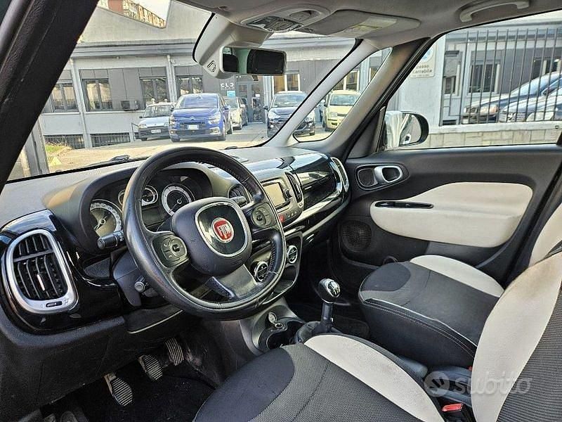 Usata Fiat 500L Trekking 95 CV (69 kW) 2016 Verde Monovolume