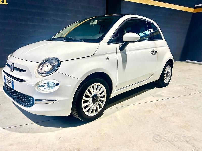 Usata Fiat 500 Lounge 69 CV (50 kW) 2017 Bianco Berlina