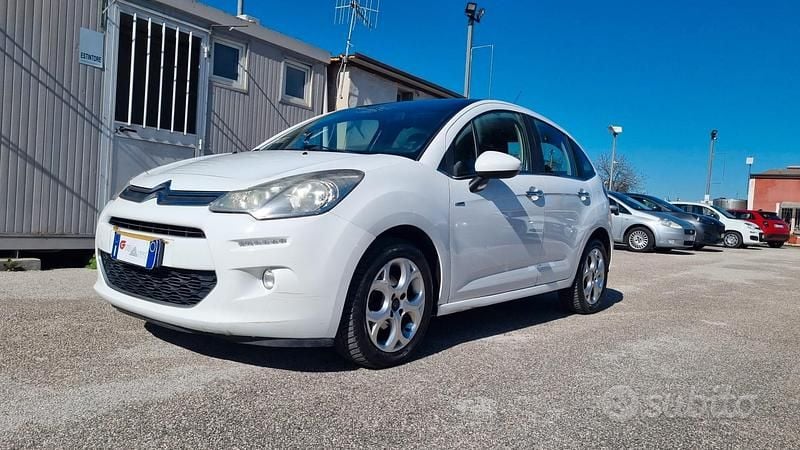 Usata Citroën C3 Exclusive 82 CV (60 kW) 2014 Bianco Berlina