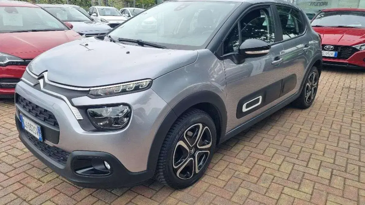 Usata Citroën C3 PureTech 110 CV (80 kW) 2022 Grigio Utilitaria