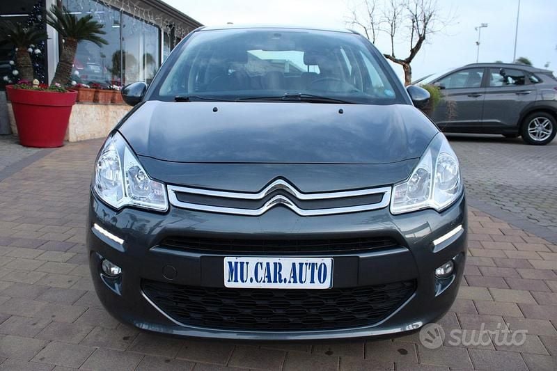 Usata Citroën C3 Seduction 68 CV (50 kW) 2015 Grigio Utilitaria