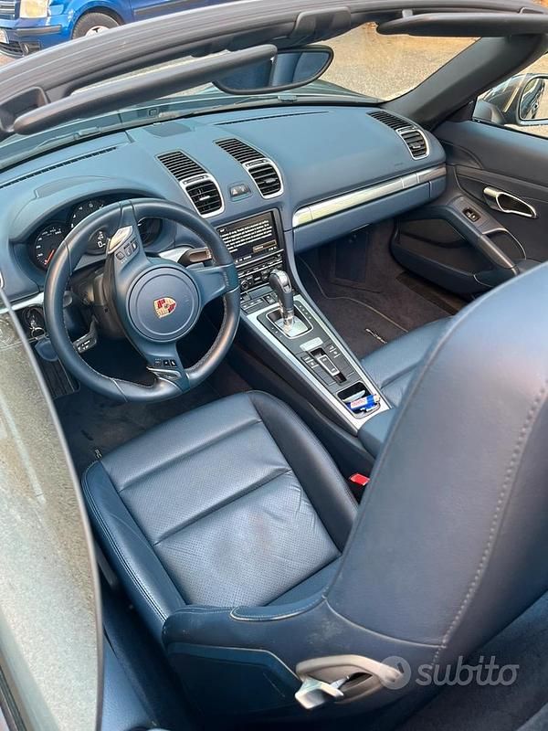 Usata Porsche Boxster 2013 Grigio Cabrio