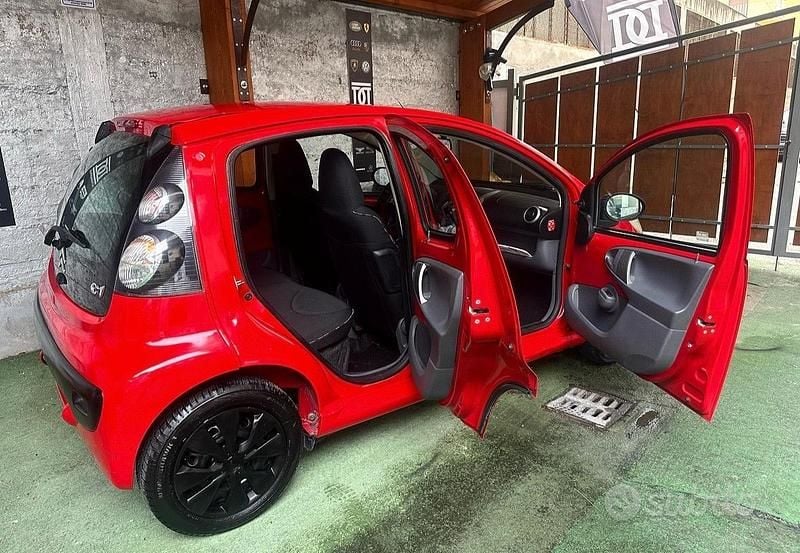 Usata Citroën C1 67 CV (49 kW) 2010 Rosso Utilitaria