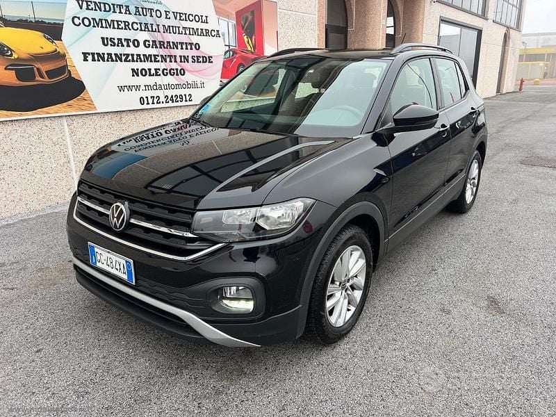 Nero Usata 2020 VW T-Cross Style SUV | 12.900 € (Buon prezzo) - Immagine 1/4