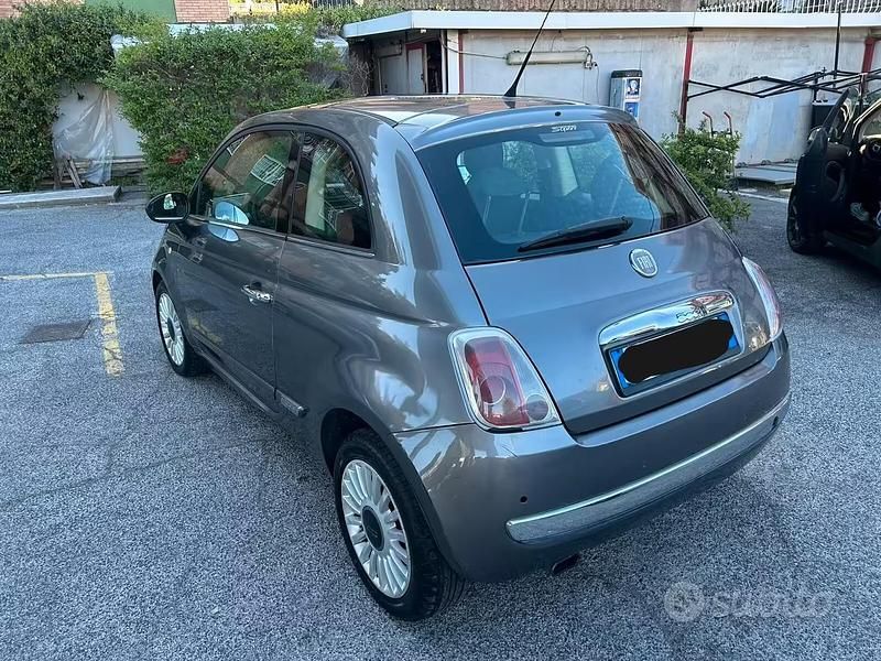 Usata Fiat 500 Lounge 95 CV (69 kW) 2012 Grigio Berlina