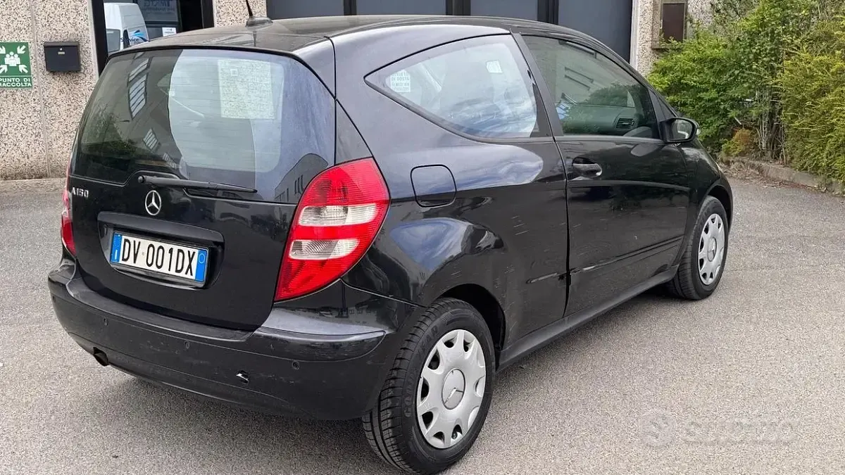 Usata Mercedes A150 95 CV (69 kW) 2009 Nero Coupé