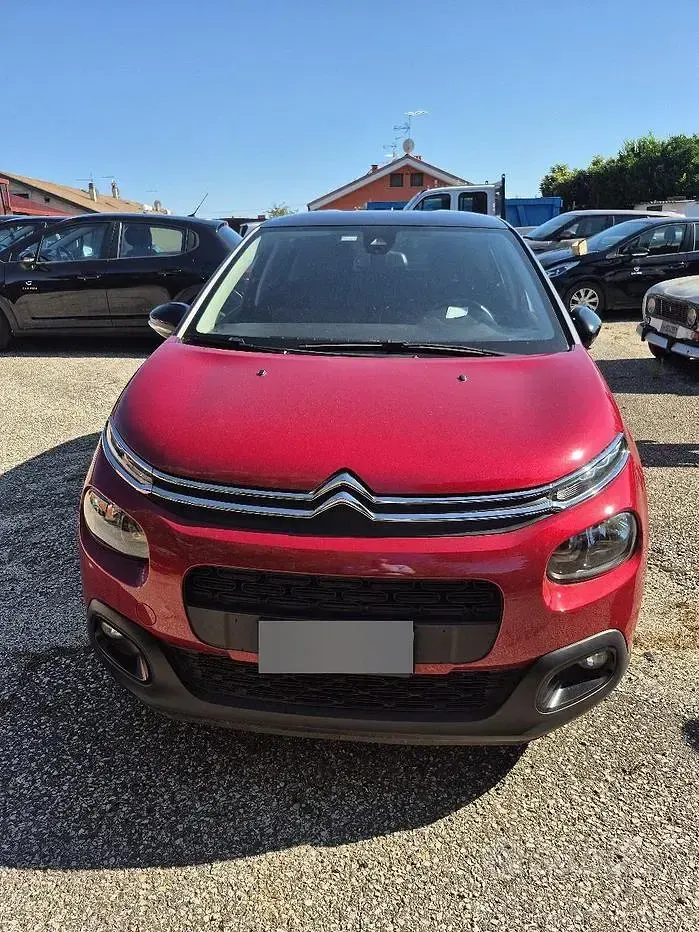 Usata Citroën C3 110 CV (80 kW) 2019 Rosso Utilitaria
