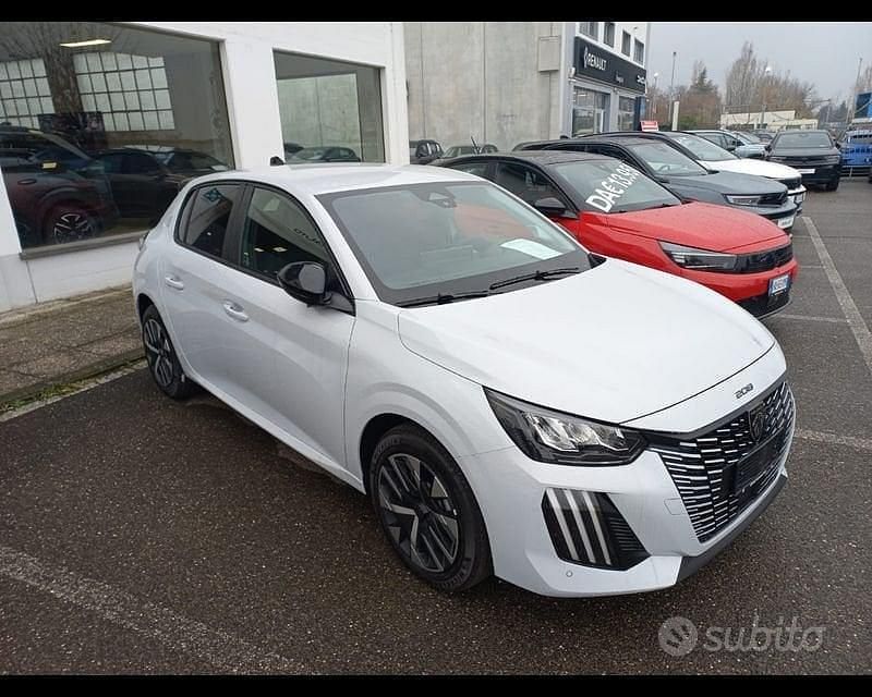 Nuova Peugeot 208 Business-Line 110 CV (80 kW) 2025 Bianco Utilitaria