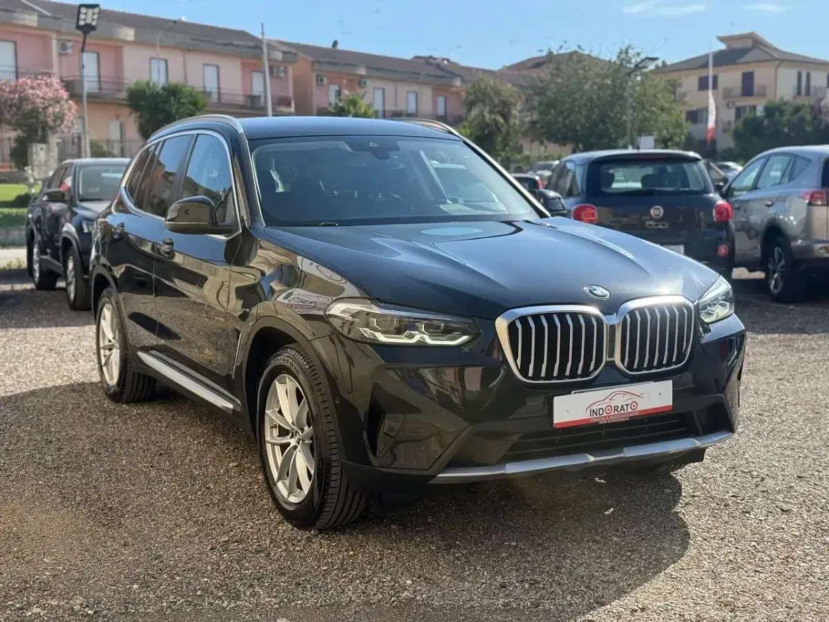 Usata BMW X3 190 CV (139 kW) 2022 Nero SUV