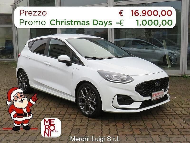 Bianco Usata 2023 Ford Fiesta ST-Line Utilitaria | 15.900 € (Buon prezzo) - Immagine 1/4