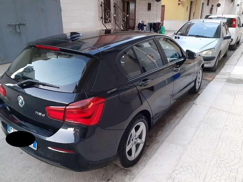 Usata BMW 118 150 CV (110 kW) 2016 Nero Utilitaria
