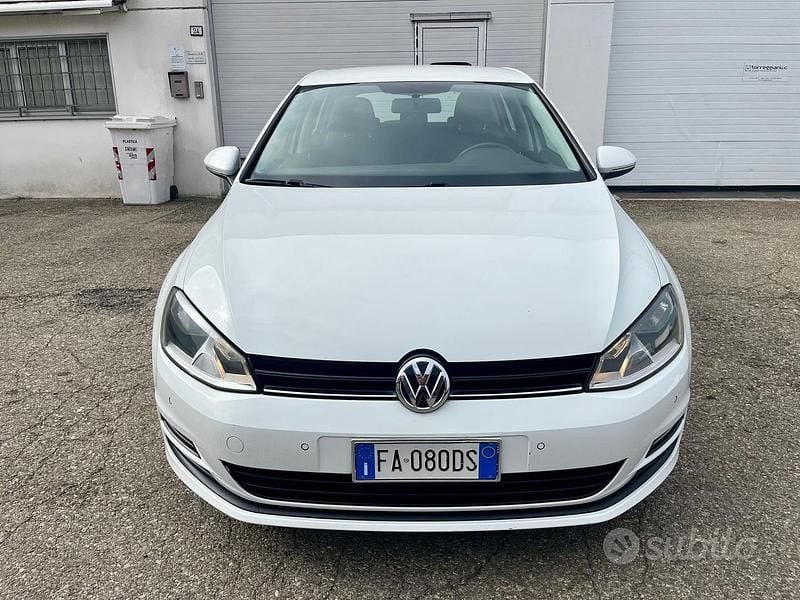 Usata VW Golf VII 90 CV (66 kW) 2015 Bianco Berlina