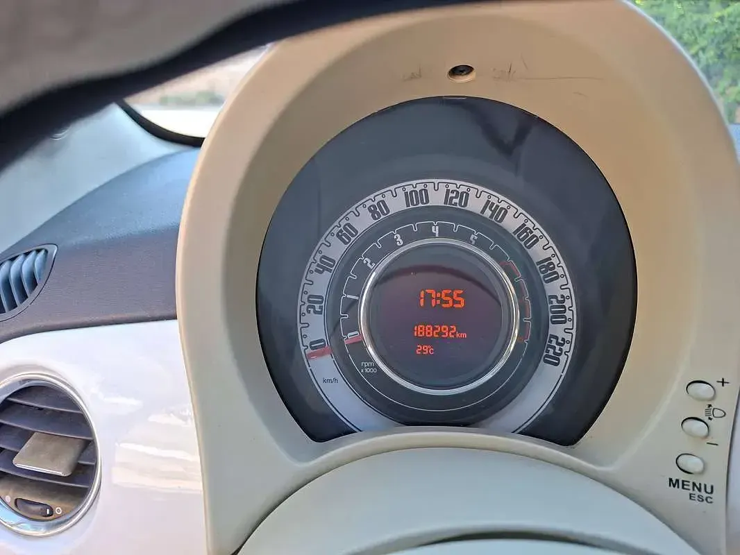 Usata Fiat 500 Pop 69 CV (50 kW) 2008 Bianco Utilitaria