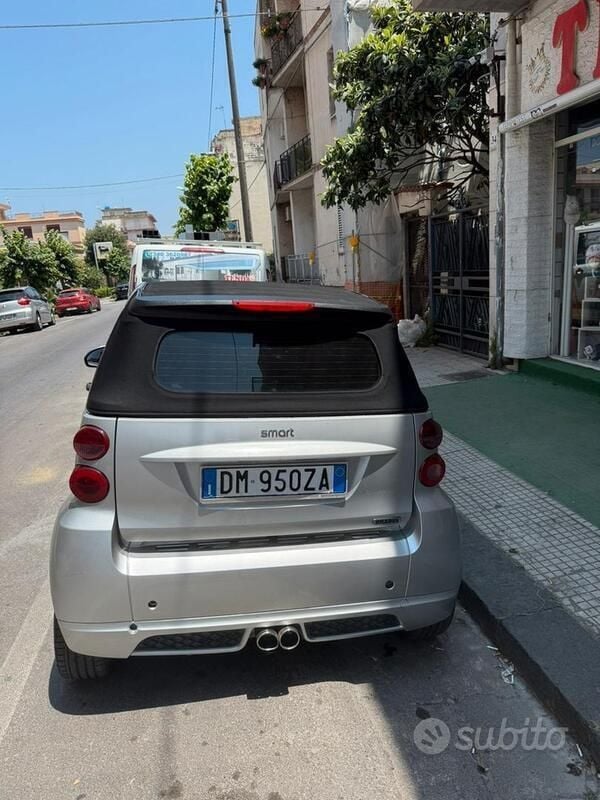 Grigio Usata 2008 Smart ForTwo Cabrio Brabus Cabrio | 5200 € (Ottimo prezzo) - Immagine 1/4