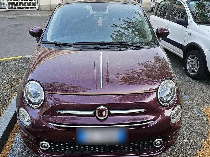 Usata Fiat 500 Collezione 69 CV (50 kW) 2019 Marrone Utilitaria