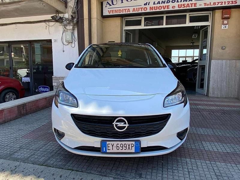 Usata Opel Corsa S 95 CV (69 kW) 2015 Bianco Berlina