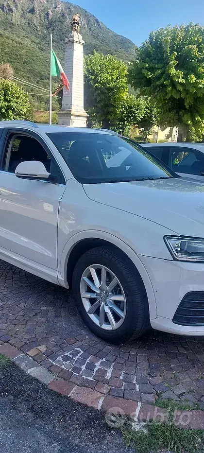 Usata Audi Q3 150 CV (110 kW) 2017 Bianco SUV