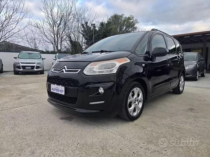 Usata Citroën C3 Picasso Exclusive 92 CV (67 kW) 2014 Nero Monovolume