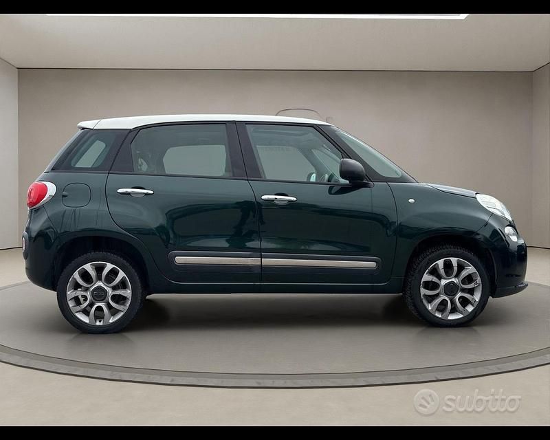 Usata Fiat 500L Lounge 85 CV (62 kW) 2015 Verde Monovolume
