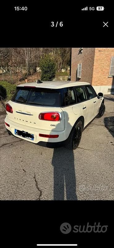 Usata Mini One Clubman 102 CV (75 kW) 2016 Bianco Station wagon