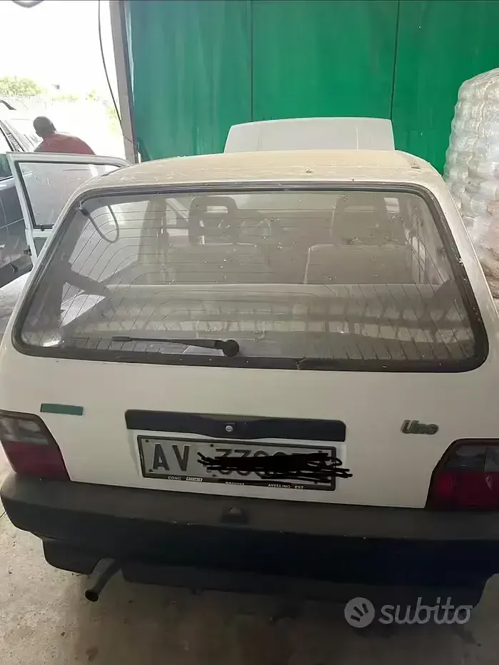 Usata Fiat Uno 45 CV (33 kW) 1990 Bianco Utilitaria