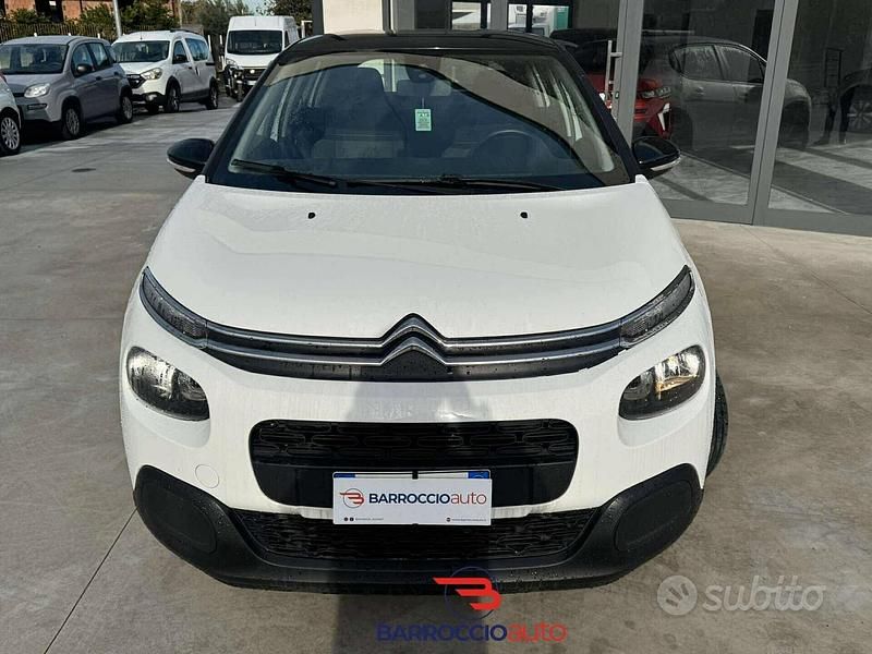 Usata Citroën C3 PureTech 82 CV (60 kW) 2019 Bianco Berlina