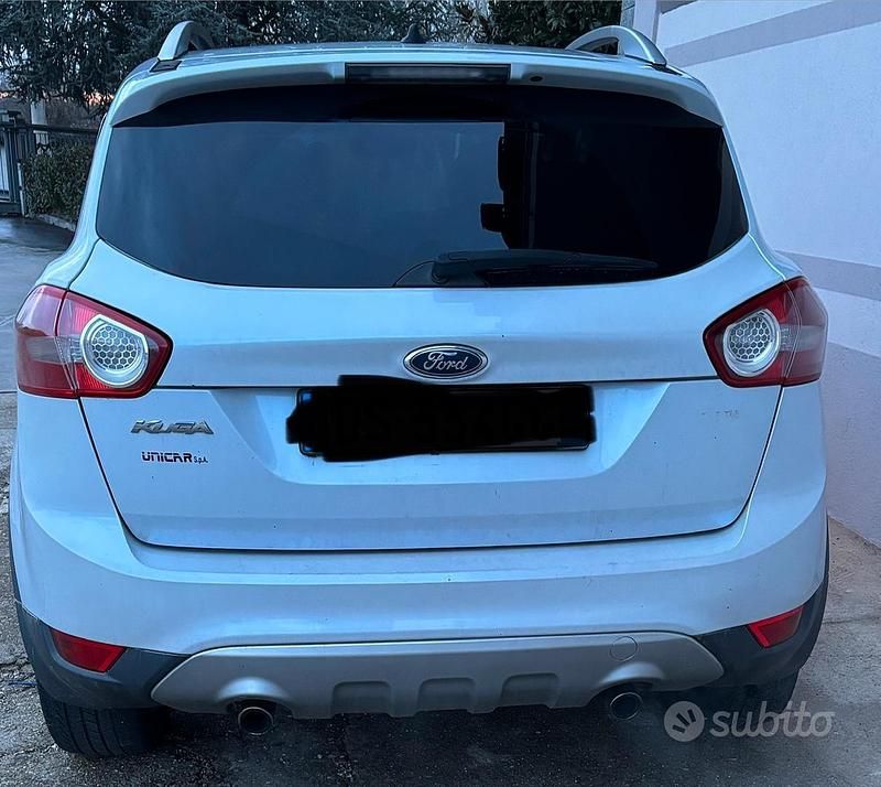 Usata Ford Kuga Titanium 136 CV (100 kW) 2009 Bianco SUV
