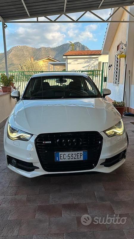 Usata Audi A1 S-Line 122 CV (89 kW) 2010 Bianco Utilitaria