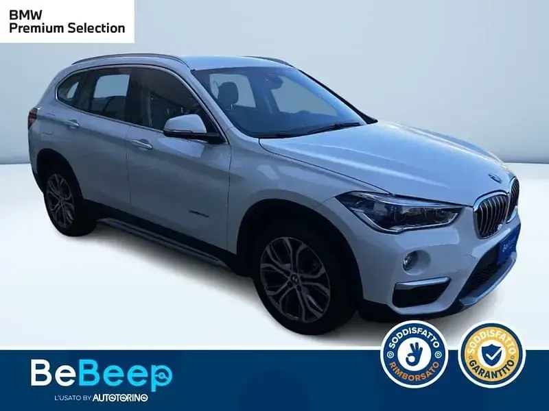 Usata BMW X1 xLine 150 CV (110 kW) 2017 Bianco pastello SUV