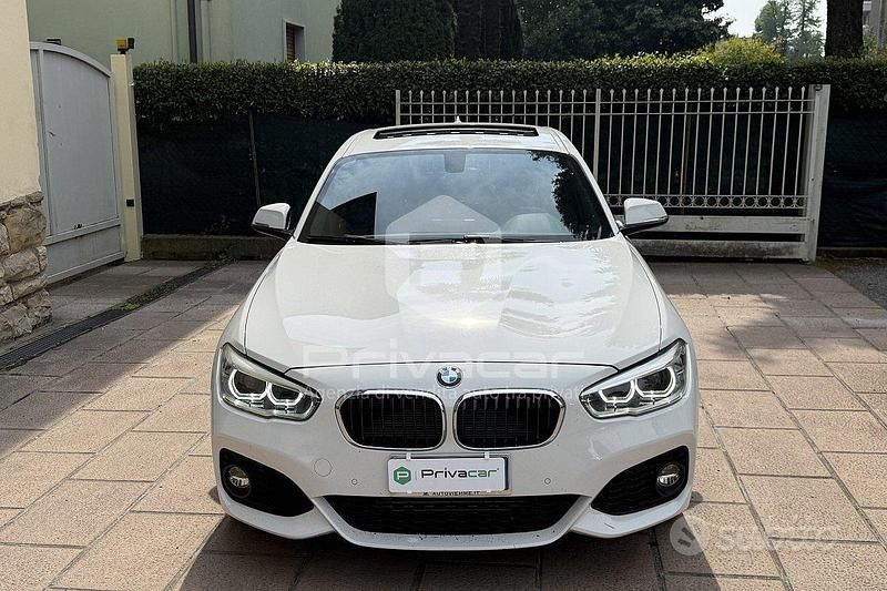 Usata BMW 118 M Sport 136 CV (100 kW) 2019 Bianco Utilitaria
