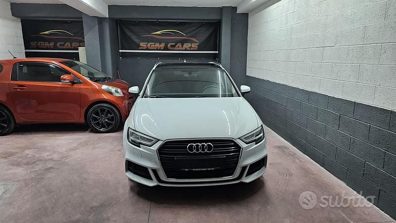 Bianco Usata 2017 Audi A3 S-Line Tre volumi | 16.900 € (Buon prezzo) - Immagine 1/4
