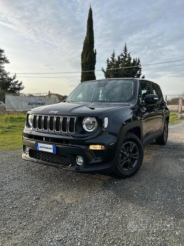 Usata Jeep Renegade Longitude 120 CV (88 kW) 2020 Nero SUV