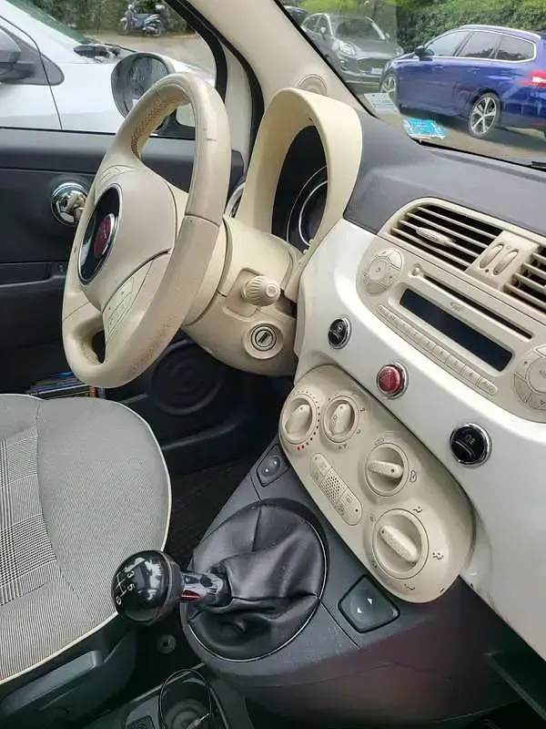 Occasion Fiat 500 Lounge 95 ch (69 kW) 2016 Blanc Citadine