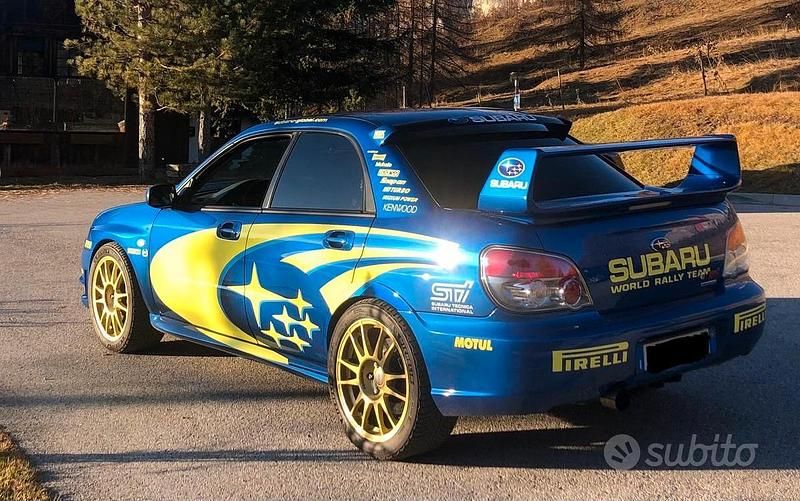 Usata Subaru Impreza 280 CV (205 kW) 2006 Blu Berlina