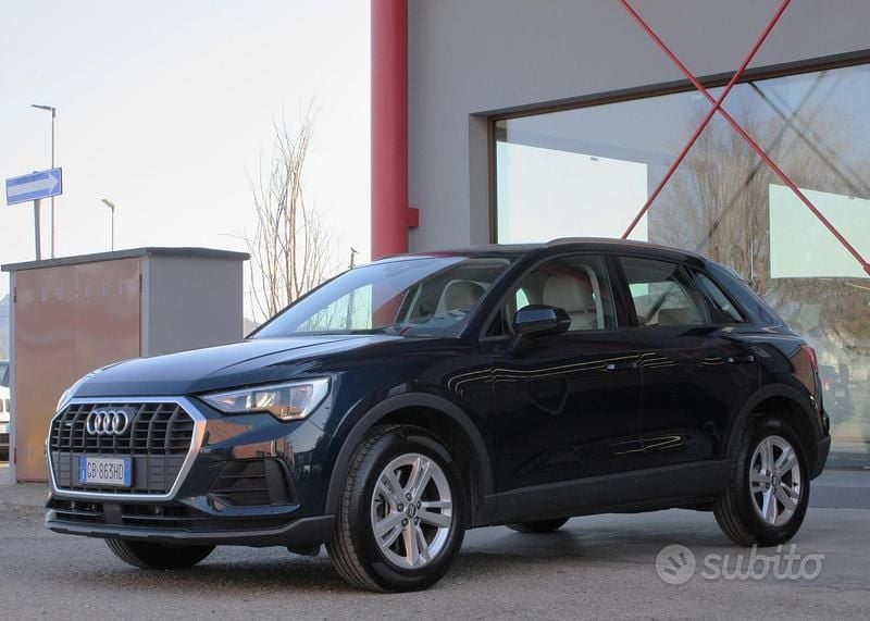 Usata Audi Q3 Business 190 CV (139 kW) 2020 Blu cosmos metallizzato SUV