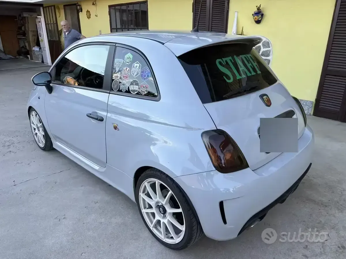 Usata Abarth 500 140 CV (102 kW) 2016 Grigio Utilitaria