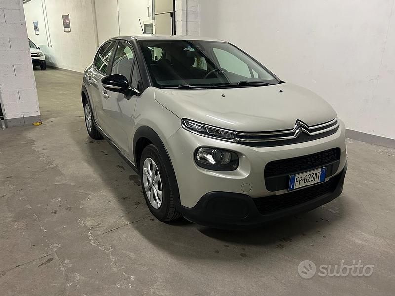 Usata Citroën C3 Shine 74 CV (54 kW) 2018 Grigio Utilitaria