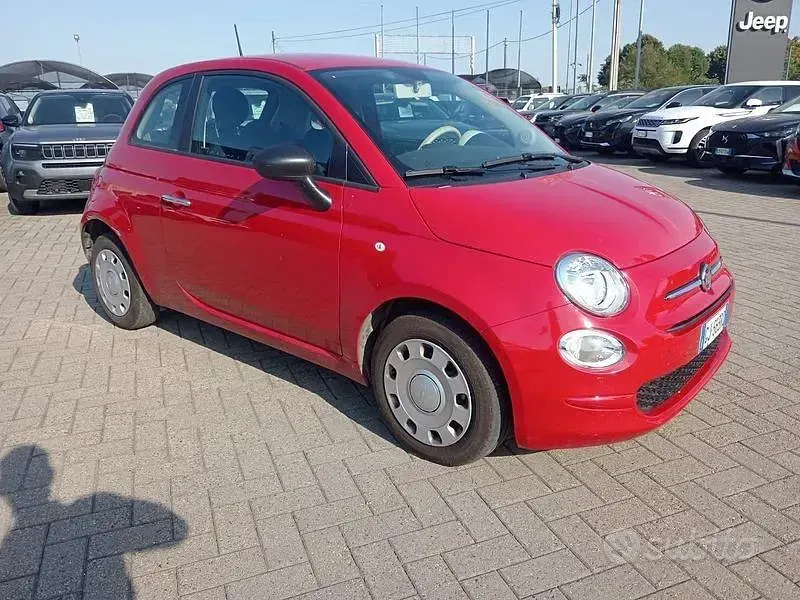 Usata Fiat 500 70 CV (51 kW) 2022 Rosso Berlina