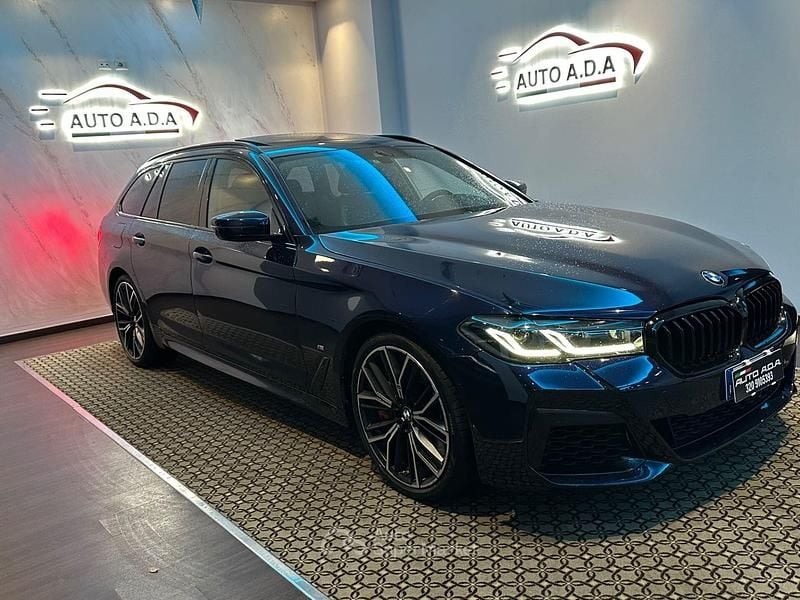 Usata BMW 540 M Sport 333 CV (244 kW) 2021 Blu/azzurro Station wagon