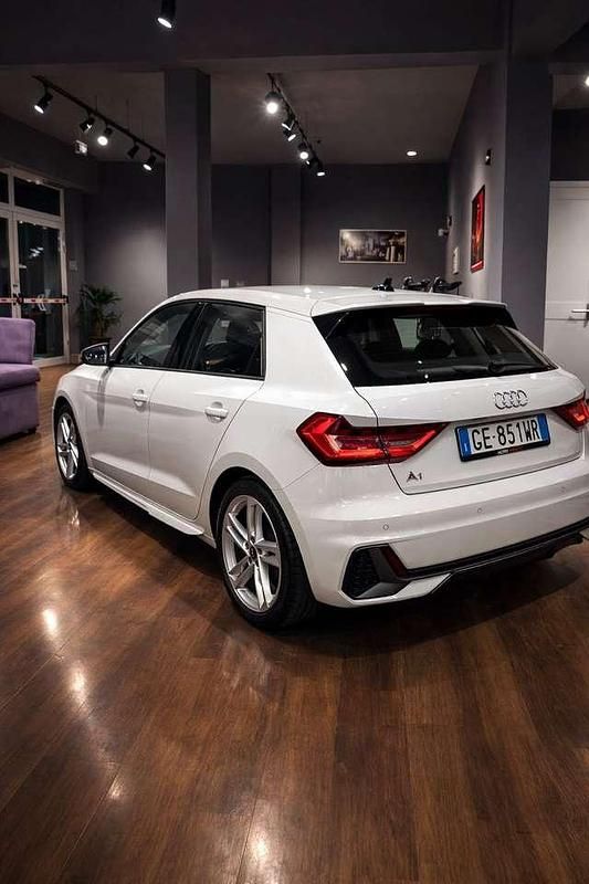 Usata Audi A1 Sportback S-Line 95 CV (69 kW) 2021 Bianco Utilitaria