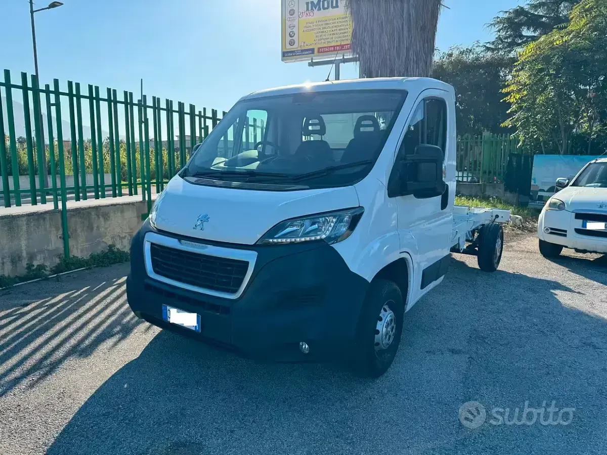 Usata Peugeot Boxer 163 CV (119 kW) 2018 Bianco Furgone